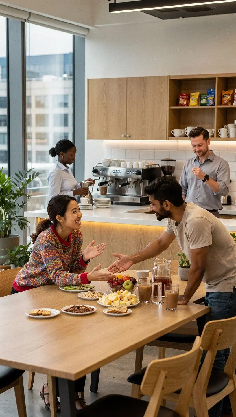 Элементы брендинга на перегородках и информационных табличках